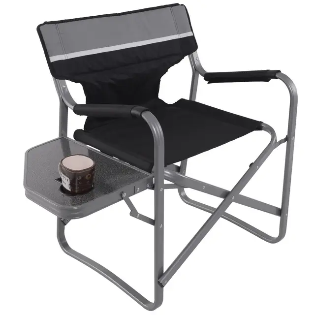 Giantex Director S Chair Folding Side Table Outdoor Camping Fishing Giantex Director S Chair Folding Side Table Outdoor Camping Fishing With Cup Holder Portable Op3208