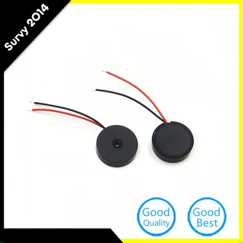 

20pcs Piezoelectric Passive Buzzer Speaker Black Piezo Alarm 16x4mm