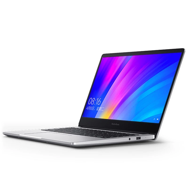 Xiaomi RedmiBook ноутбук с диагональю 14 дюймов ультра-тонкий Win10 Intel Core i5-8265 4 ядра 1,6 ГГц Процессор NVIDIA GeForce MX250 8 Гб 256 Тетрадь