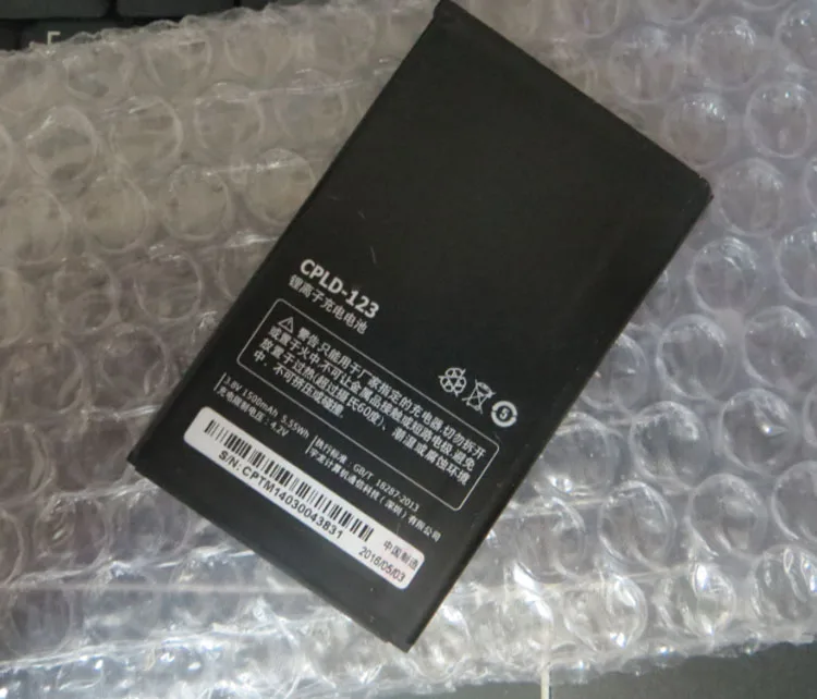 Для Coolpad высокое качество оригинальный CPLD-123 аккумулятор 5200 5200S мобильный телефон
