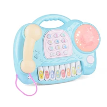 Детский мобильный телефон, математика, познание, уменьшить Детские песни 0-12 месяцев, животные, музыка, вечерние игрушки, детские песни, фортепианные телефоны