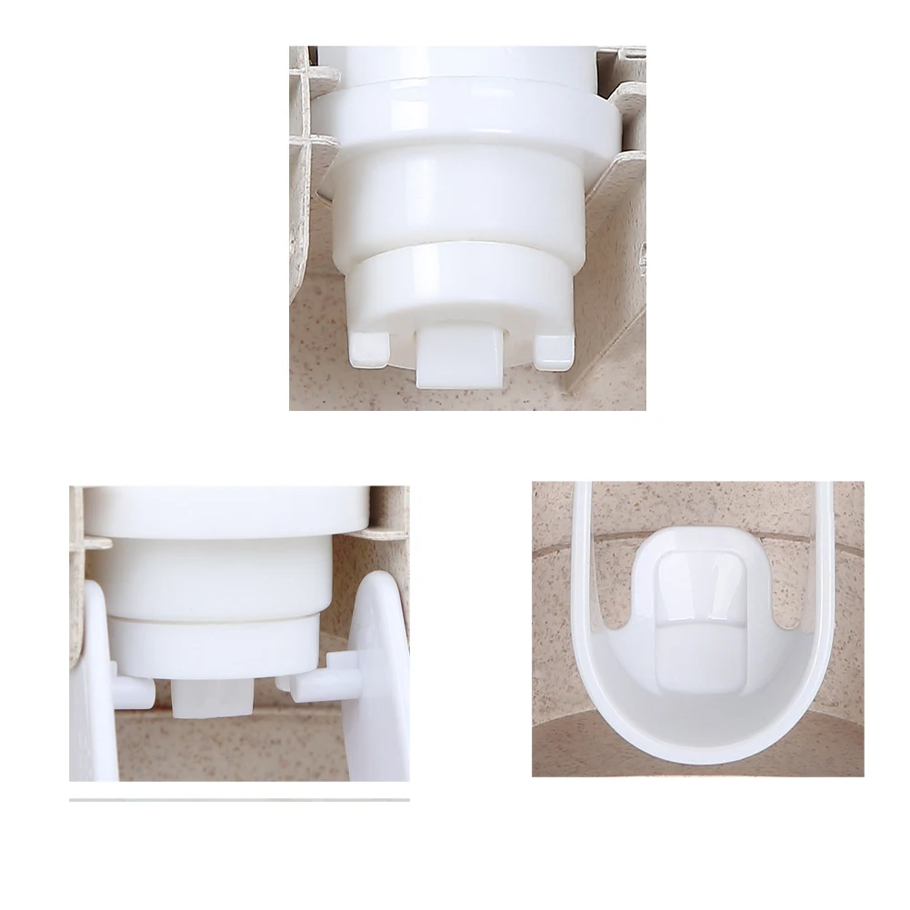 Family Sticky Toothpaste Squeezer Wall Mounted Home Hotel Rack Holder Stand Non Toxic Accessories Automatic Dispenser Dust Proof