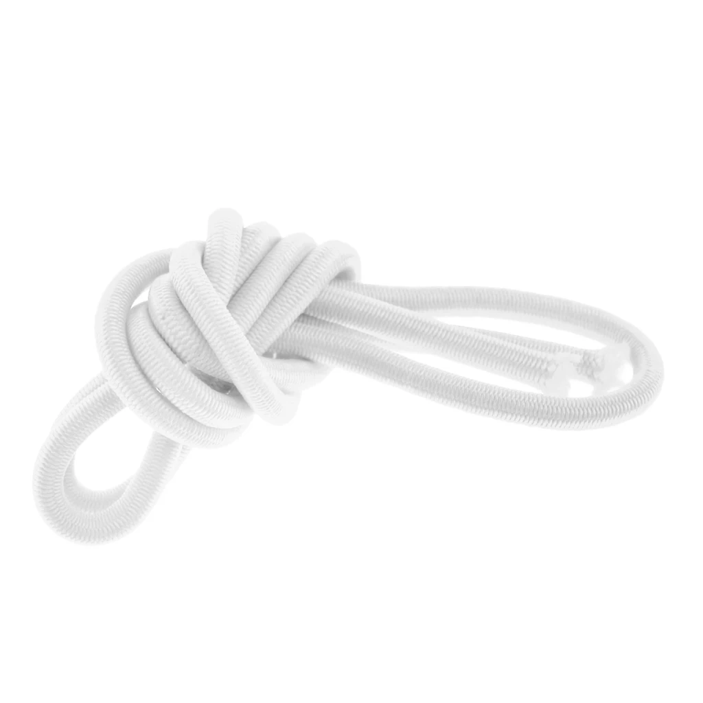 3mm Elastic Round Bungee Rope Shock Cord Tie Down Boats Trailers for Canoe Kayak Fishing Boat Rafting Surfing Accessories