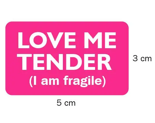 4000 шт/партия 5x3cm LOVE ME TENDER i am ломкая самоклеящаяся этикетка клейкой бумаги стикер, Пункт № SL16