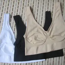 3 шт./упак. бесшовный спортивный бюстгальтер женский фитнес Нижнее белье женский йога бюстгальтер