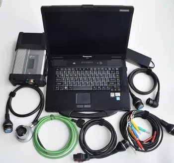 

Newest Mb Star C5 2020.03 Car Diagnostic Tool Software Star Diagnosis C5 With Laptop CF-52 Support Cars Trucks Directly To Work