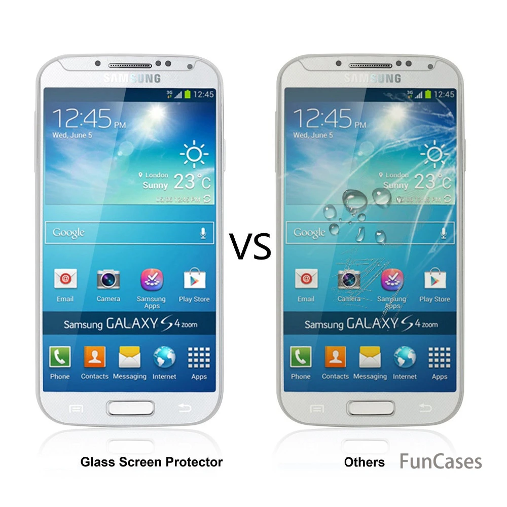 Стекло для samsung galaxy S3 S4 S5 S6 S7 защитная пленка 9H жесткая из настоящего закаленного