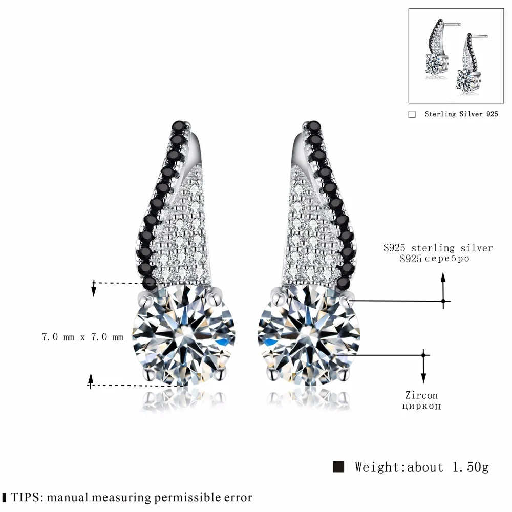 Женские серьги гвоздики из серебра 1 5 пробы 925 г|stud earrings|earrings forearrings for women |
