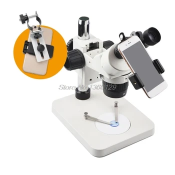 

Black New Universal Mobile Phone Adapter Clip Bracket Holder Mount Microscope Telescope Accessories 2018 Dec12 Dropship