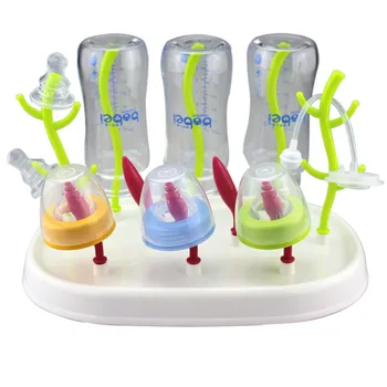 

Baby Bottle Drying Rack Bottles Baby Bottle Cleaning Dryer Drainer Storage Rack Glass Countertop Drying Rack for Babies Bottles