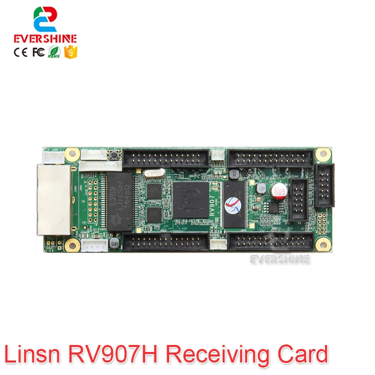Linsn RV927 RV907 светодиодная плата приема работает с TS802 отправляющей картой и P2 P3 P4 P5 P6