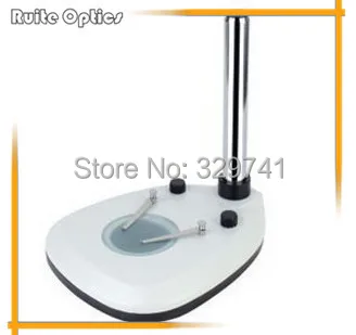

Binocular Trinocular continuous Zoom Stereo Microscope Pillar Sector Base Stand with Reflected and transmitted LED illumination