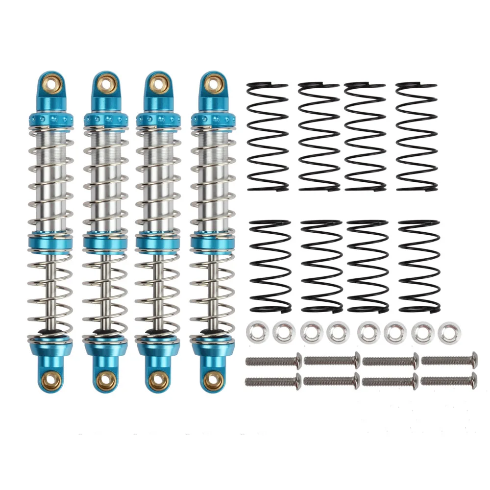 

4PCS Aluminum Alloy Shock Absorber Damper for Redcat GEN7 GEN8 Car RER11343 1/10 RC crawler Parts