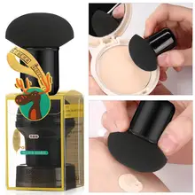 DSstyles Грибная головка гладкая губка для макияжа слоеная микрофибра пух Мягкая косметическая пудра пуховка Тональная основа косметические губки