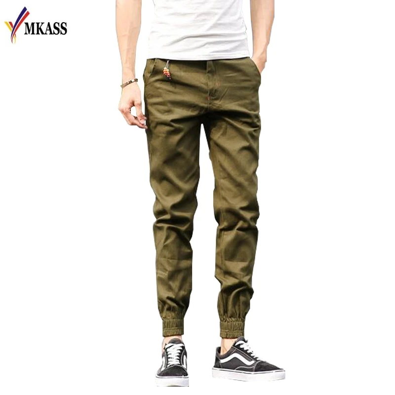 2017 Top Quality New Brand Mens Print Beam Foot Pants Sport Joggers Pencil Pants Men Hip