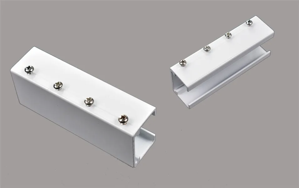 2pc Dooya-S Track Connector,Track fit, Fold curtain, Connect rail,aluminum connector,for DooyaXiaomiFrench Shangfei Track-3