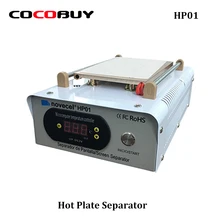 

Novecel Built-in Vacuum 7inches LCD Touch Screen Separator Electronic Hot Plate Machine for iPhone Samsung Repair Tools