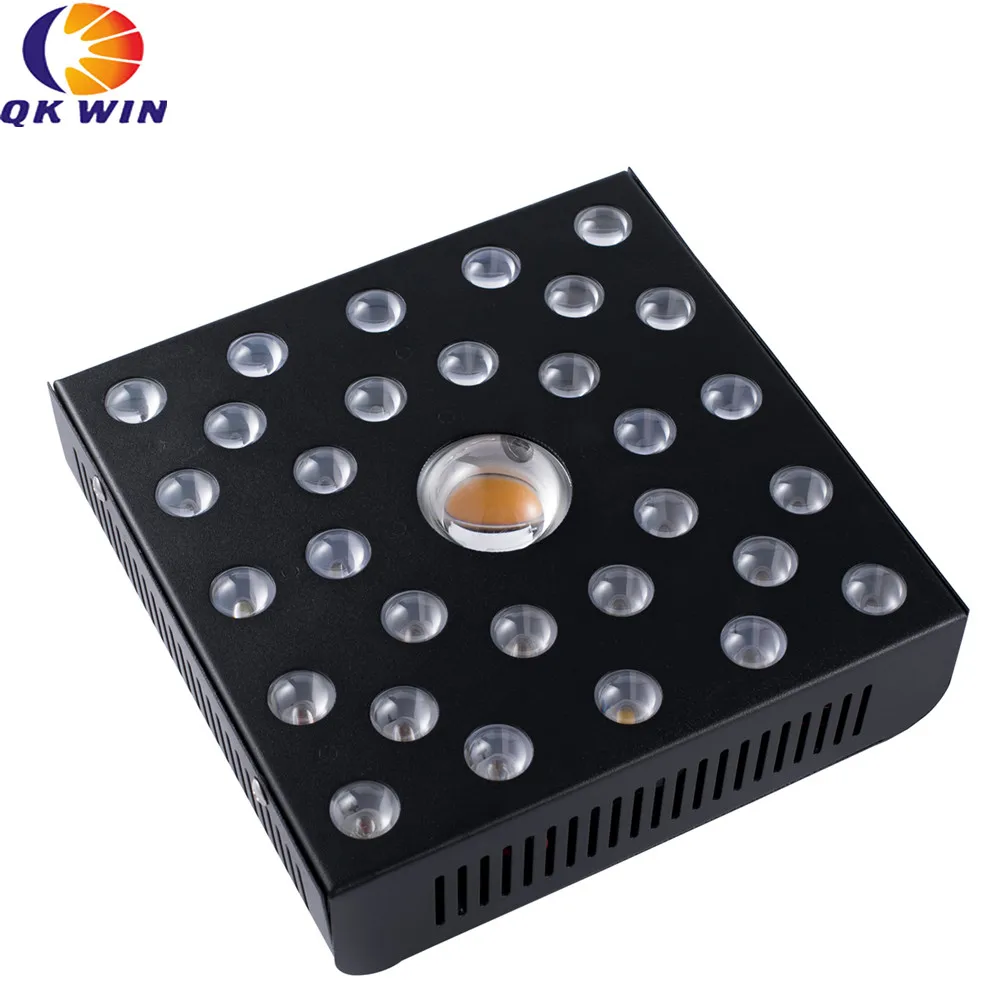 Qkwin MUSA COB led grow light 600 Вт светодиоды "Bridgelux" COB 108 ВТ истинная мощность добавить двойной чип-светодиоды двойные линзы для высокого номинального