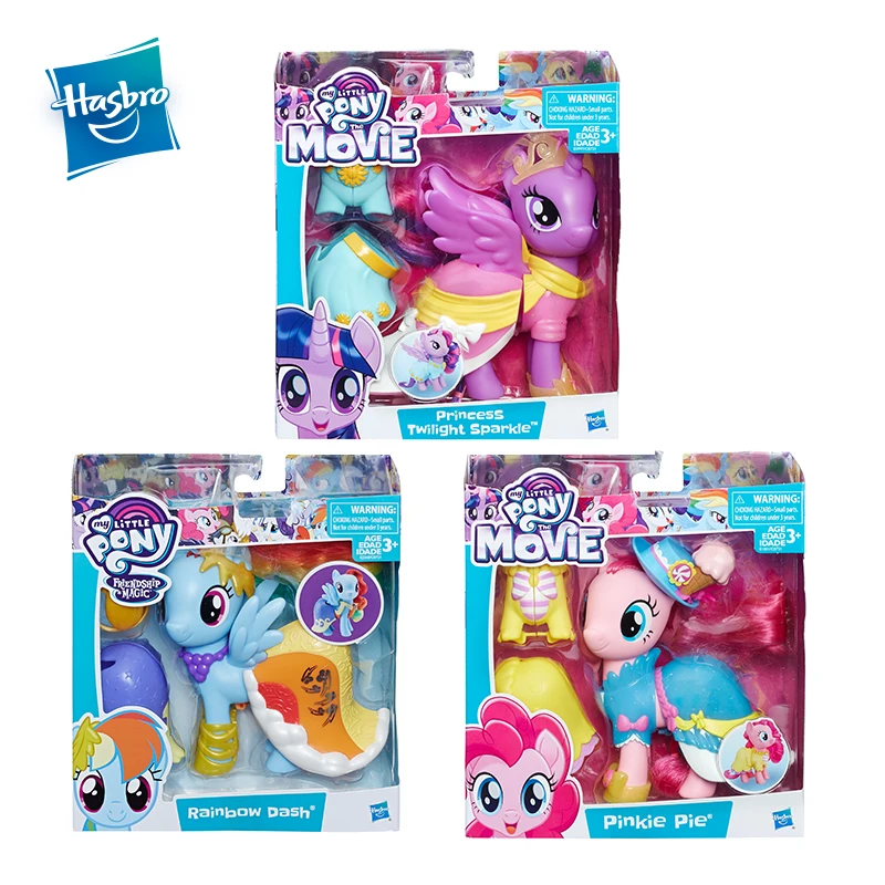 Hasbro 6 дюймов My Little Pony игрушка для девочка друзья Принцесса Радуга Дэш Сумеречная Искра фигурка Коллекция Модель Куклы