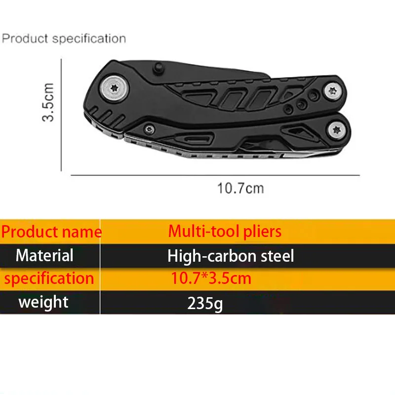 Открытый Универсальный нож плоскогубцы Мультитул универсальный инструмент комбинированные плоскогубцы Мультитул Выживание