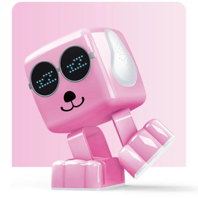 Multi-function Lovely Modeling Intelligent MINI Bluetooth Connection APP Remote Control RC Music Dancing Walking Smart Robot Toy