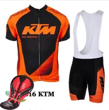 KTM Ropa Ciclismo Team Riding Bike Jersey Cycling Clothing MTB Cycling Jersey Bib Shorts Set Bicycle Equipment Clothes Bike Wear
