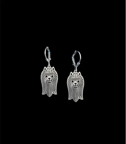 

Drop Shipping-Yorkshire Terrier Drop Earrings