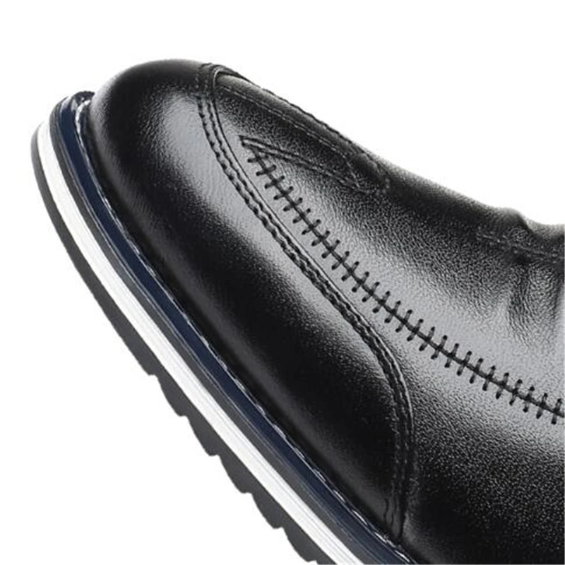 Homme marron Hommes on Printemps slip Appartements Occasionnels Mocassins Automne Baskets Black Brown En Véritable D'affaires 02a Noir slip on Doux Confortable Cuir Chaussures 54qcjS3LRA