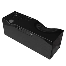 SARDiNE Wireless Bluetooth Portable Mini Speaker with 2000mAh Built-in Battery Black