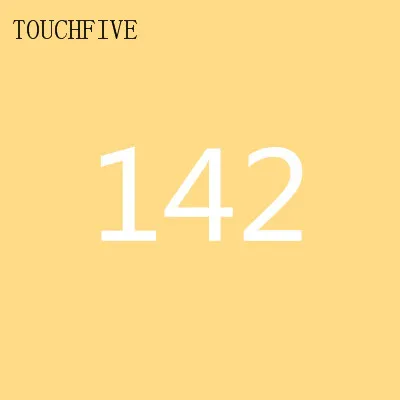 1 шт. TouchFive на выбор, 168 цветов, маркеры для эскизов, маркеры на спиртовой основе, набор цветных маркеров, товары для рукоделия, ручка для школы - Цвет: 142