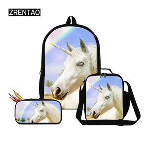 school backpack sets unicorn
