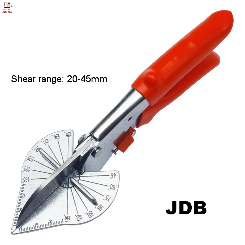 

Multi-function Right Angle Electric Wire Trough Cutter, Angle Shear, 45-Degree Scissors With buckles, Edge Banding Scissors