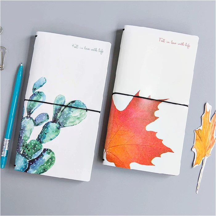 Cena Kawaii uroczy kwiat liści notes do zapisywania pamiętnik Agenda kieszonkowy notatnik Planner tygodniowy książka podróży szkolne materiały biurowe sl2056