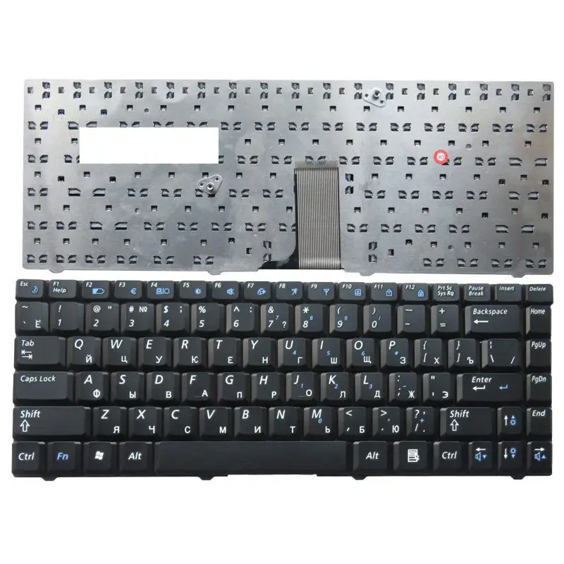 RU For Samsung R519 NP-R519 Laptop Keyboard Russian New Black