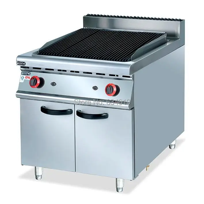 Compare Prices On Electronic Equipment Cabinets Online Ping Commercial High Quality Stainless Steel Gas Lava Rock Grill With Cabinet Food Equipment Supplier China