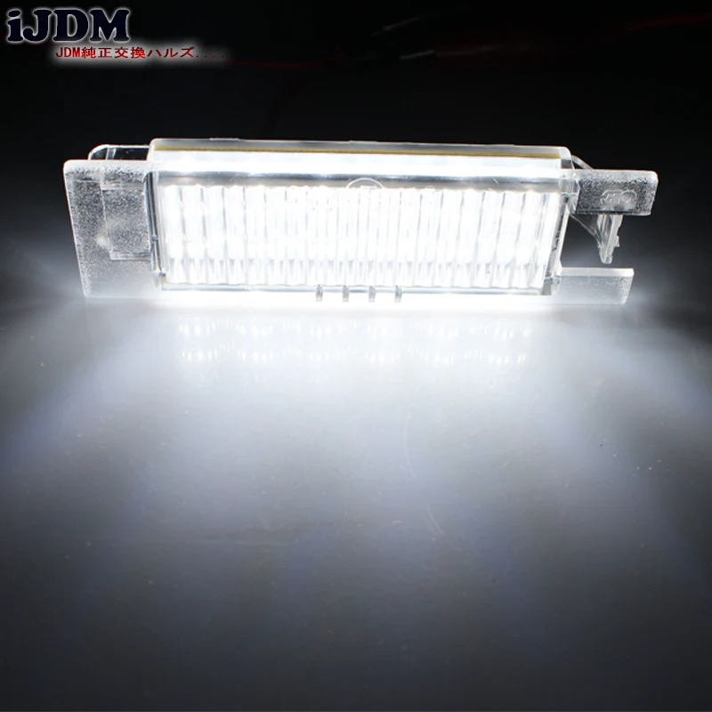IJDM 18 SMD ксеноновый белый CAN bus светодиодный светильник номерного знака в сборе для