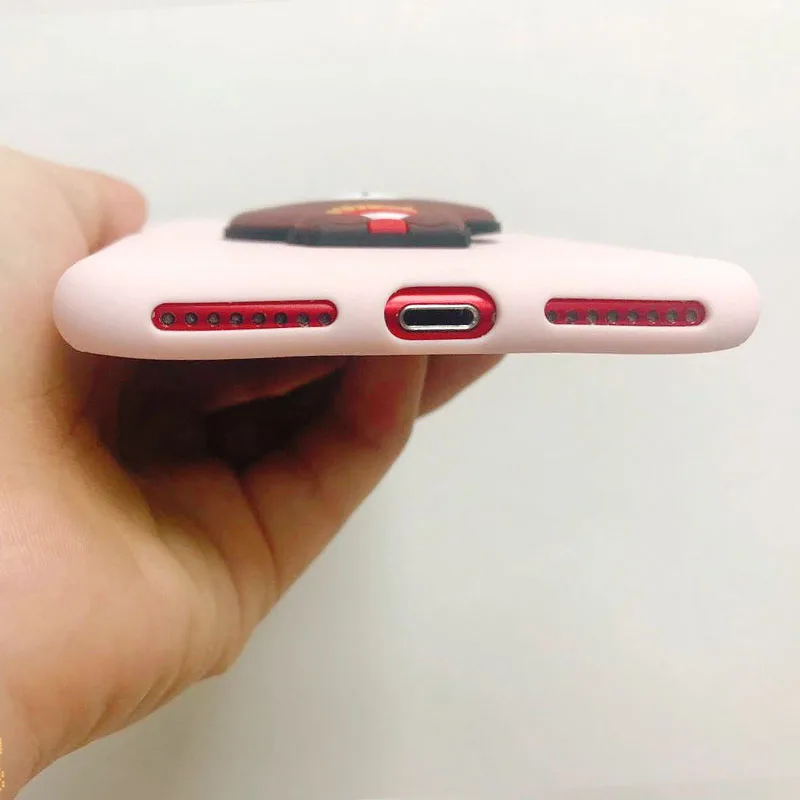 Мягкий силиконовый чехол для Iphone 6 6s 7 8 Plus XR X XS Max|Бамперы| |