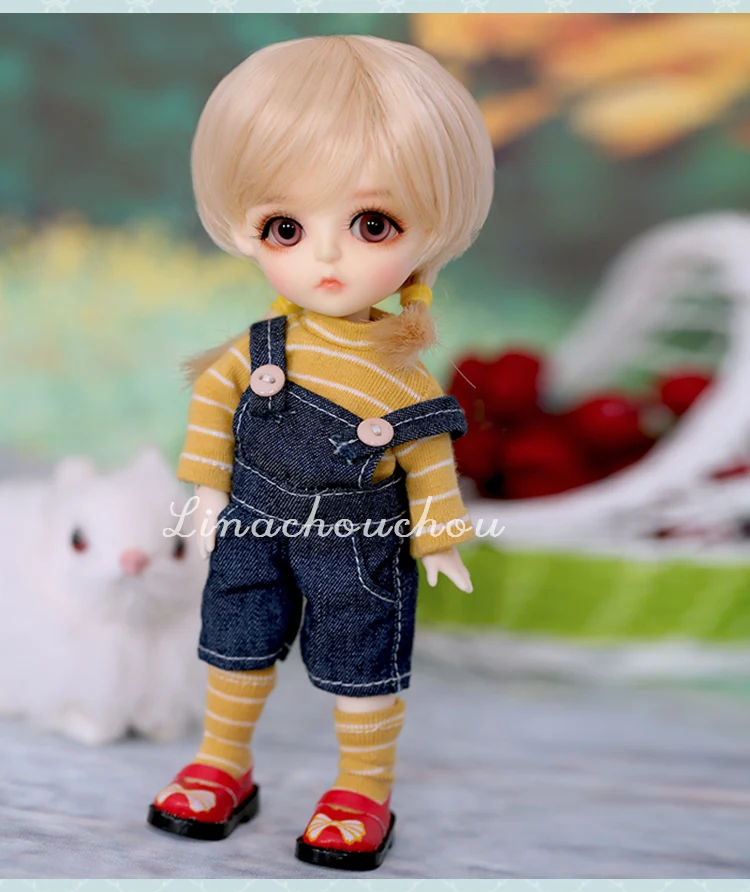 Linachouchou Детские Miu 1/8 BJD SD смолы цифры Модель Куклы средства ухода для век Высокое качество подарки на Рождество или день рожден