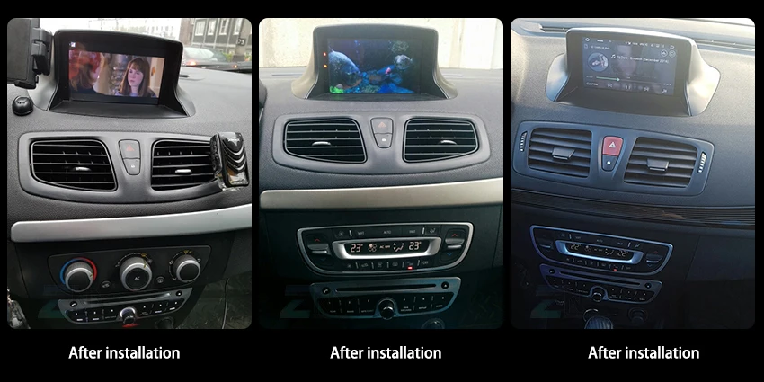 Sale 7" IPS Android 8.0 Car GPS Stereo For Renault Megane 3 Fluence Auto DVD Radio FM RDS WiFi Audio Video Multimedia Backup Camera 3