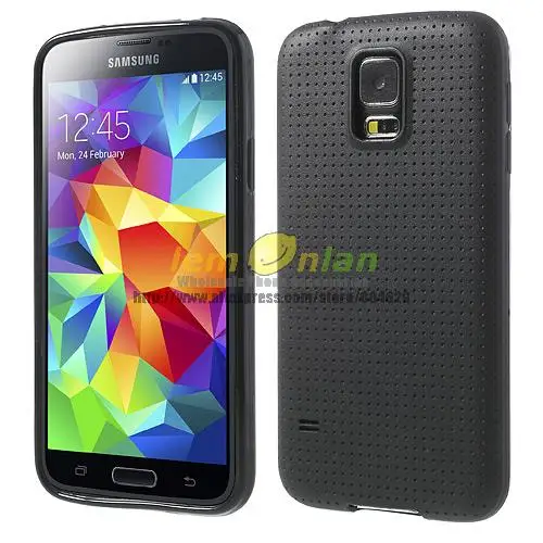 1pcs For Samsung Galaxy S5 G900 Dream Mesh TPU Gel Case for Silicon Cover 8 Colors Free Shipping |