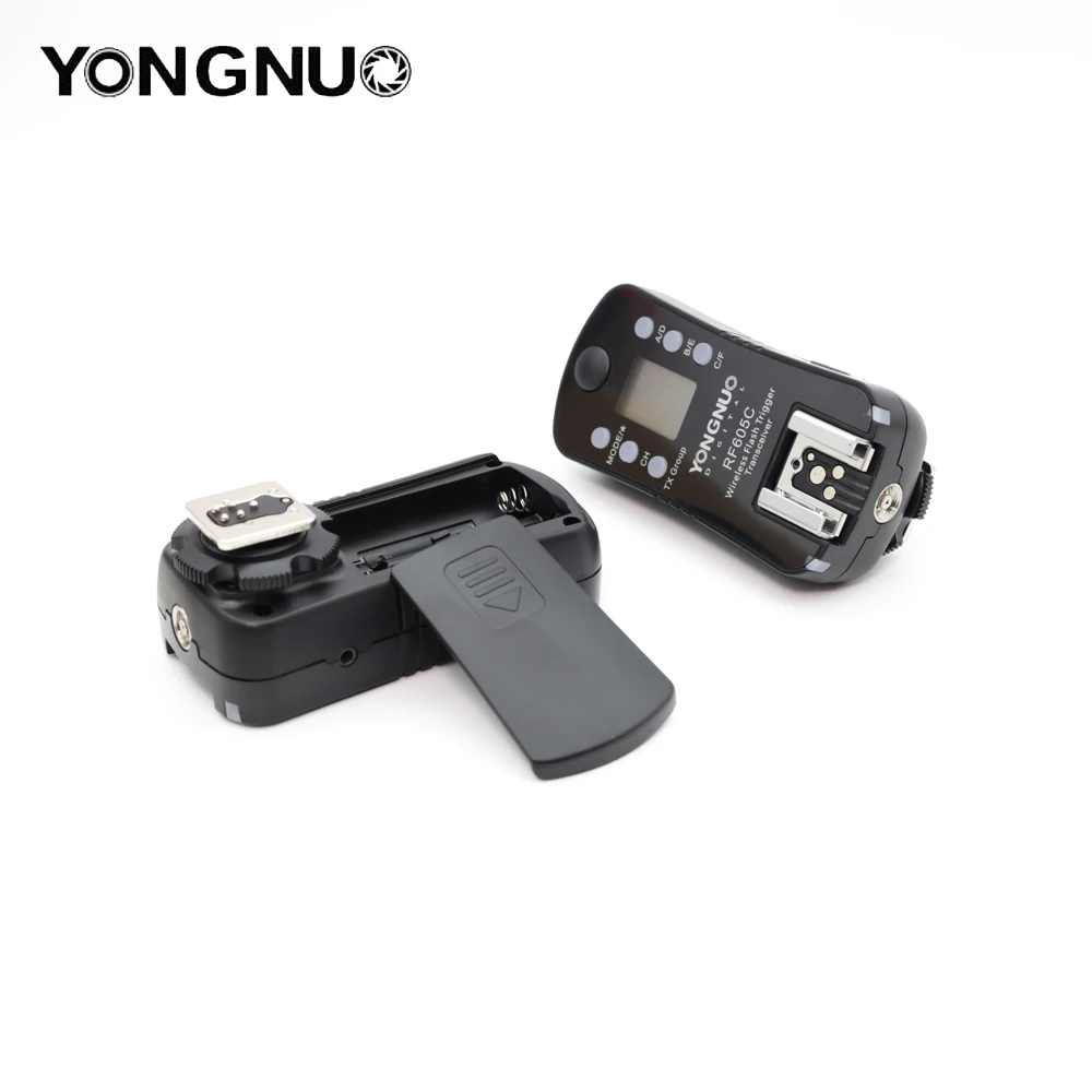 YONGNUO RF-605C RF-605N 2,4 ГГц беспроводной вспышка триггер ЖК-экран TX/RX пульт дистанционного управления Shuttle Release для Canon Nikon Pentax
