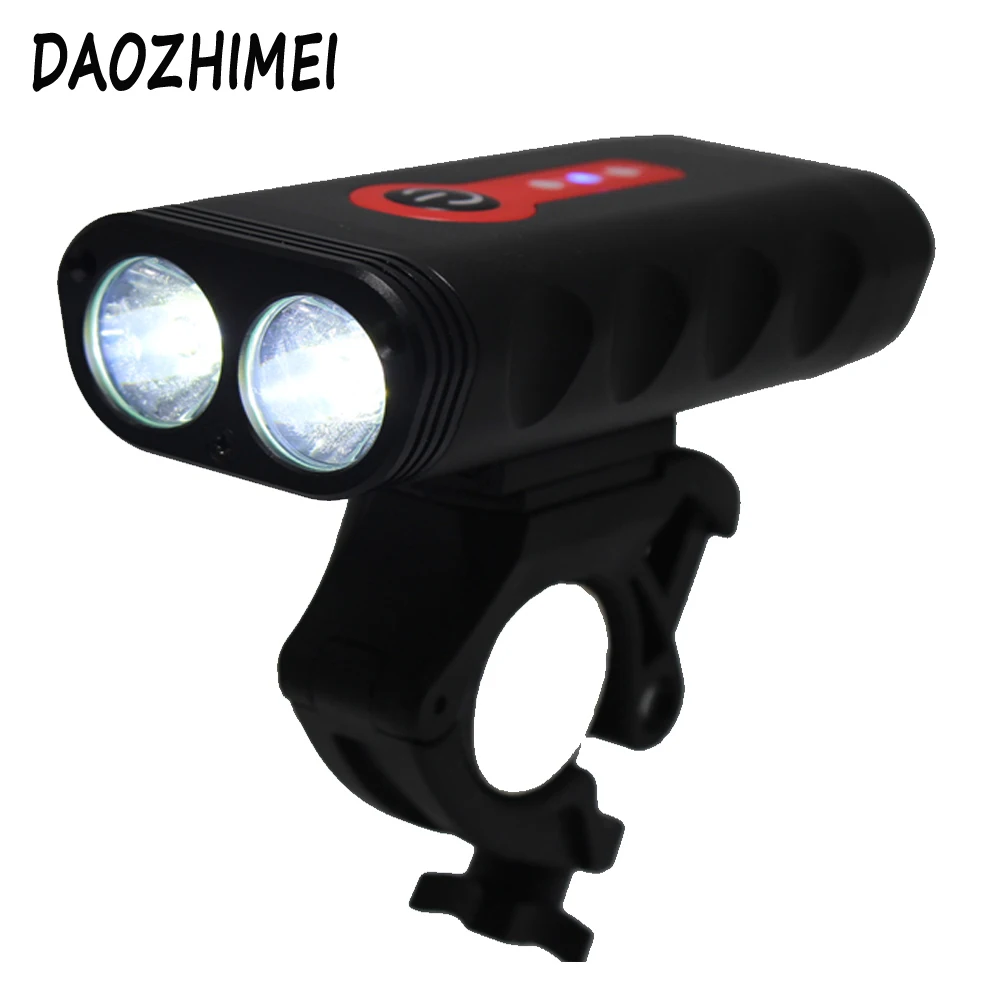 8000LM 2*XM L L2 Bicycle light IP65 Waterproof Multi function Front
