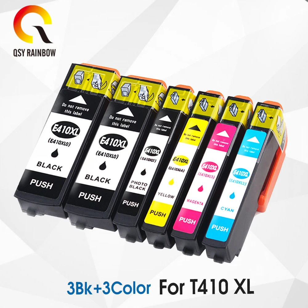 6X совместимый чернильный картридж T410 T410XL для Epson Expression Premium XP-630 XP-830 XP-530 XP-540 XP-640