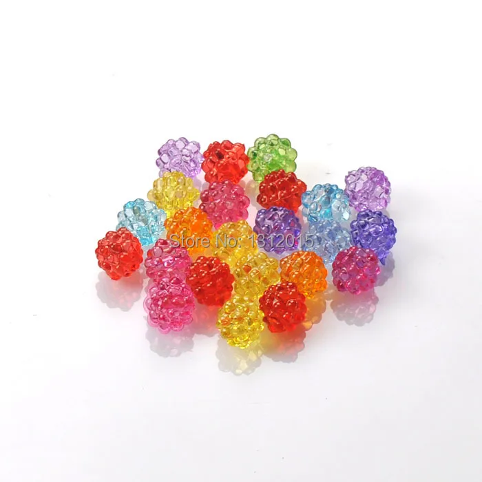 

Free Shipping Diy 50PCs Mixed Acrylic Charm Round Spacer Beads 12x11mm Z1027