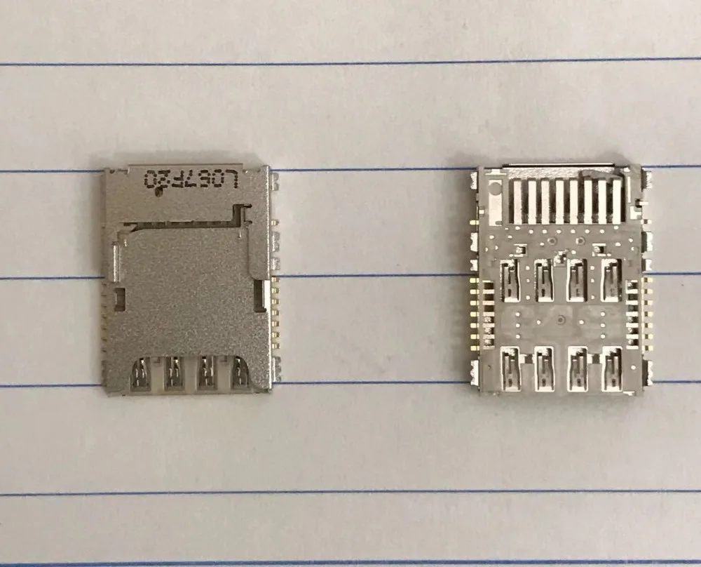 

10pcs/Original New good quality for Samsung Galaxy Grand Prime G530 G530F G530H J1 J710 J510 J250 Sim card slot connector