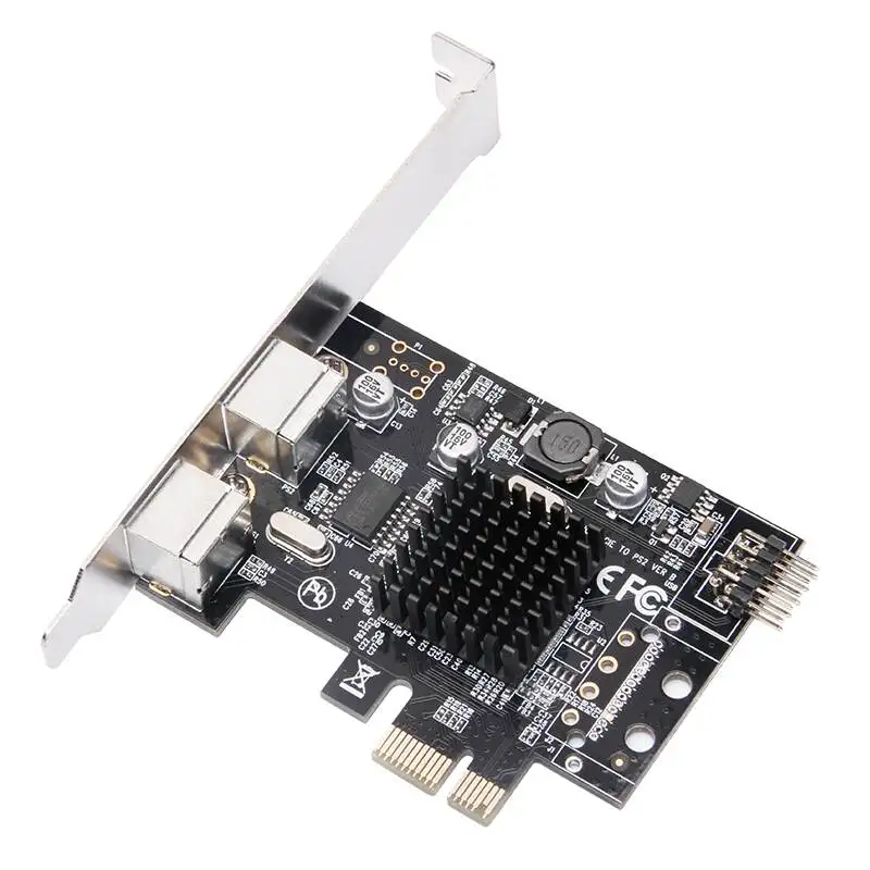 Pcie para 2x 100% Portas para Ps2 Novo Adaptador para Mouse e Teclado pc Cabos de computador e conectores - Imagem 4