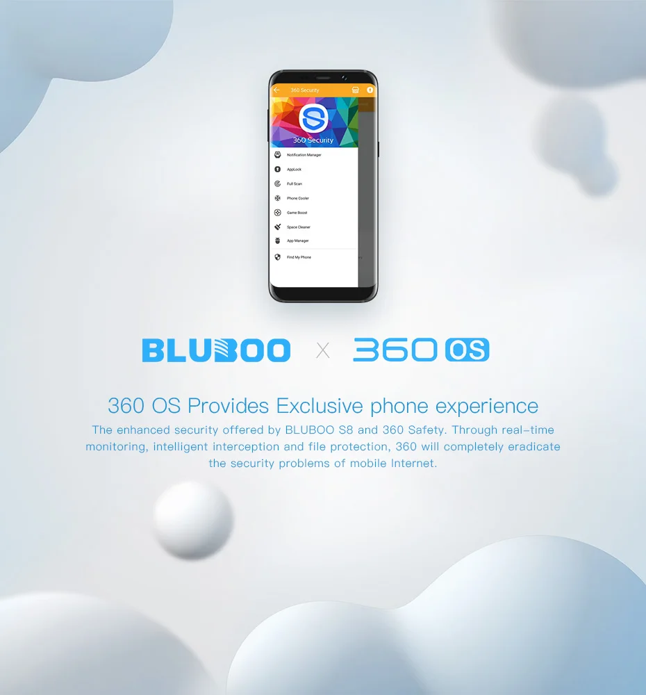 Смартфон Bluboo S8 5,7 ''с полным дисплеем 4G 3 ГБ ОЗУ 32 Гб ПЗУ MTK6750 Восьмиядерный Android 7,0 двойная задняя камера мобильный телефон