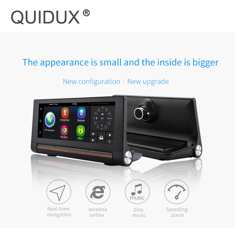 Центральная консоль 7 &quotIPS 3G Android DVR FHD 1080P автомобильная видеокамера GPS навигатор