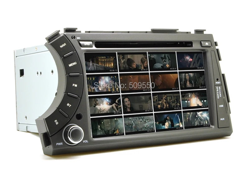 Clearance 7 Inch Car DVD For SSANGYONG/Kyron/Korando/Actyon With 3G Host Radio GPS RDS BT TV 1080P Ipod Free Maps 4