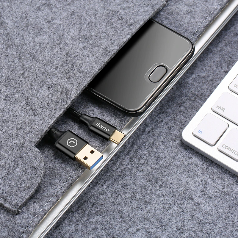 Llano Тип usb C кабель Thunderbolt 3 для передачи данных быстрая зарядный samsung Galaxy S9 S8 Xiaomi huawei